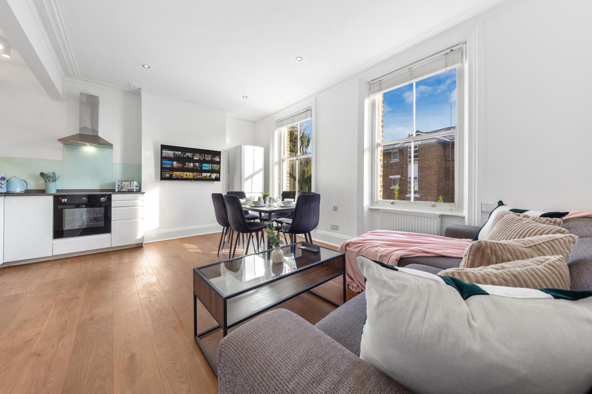 Luxury 4 Bedroom Flat With Stunning Shard View From Terrace In Central London! Next To Station, Sleeps 9 Eksteriør bilde